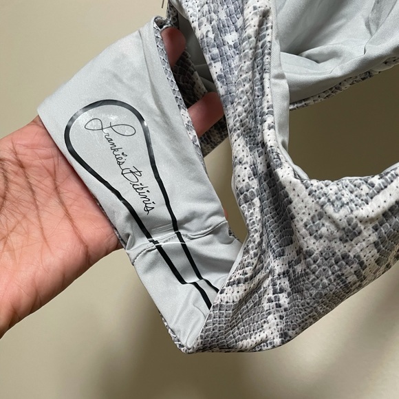 Frankies Bikinis Python one piece swimsuit - Picture 9 of 12